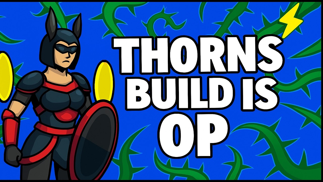 Athena DESTROYS with Thorns Build 💀 | 345K Kill Megabonk Gameplay