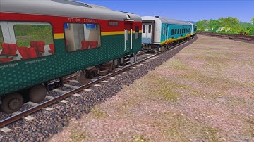 Humsafar Coach Coupling Deccan Queen | BUMPY RAILROAD | Train Simulator | Railworks 3 | ATG GAMERZ