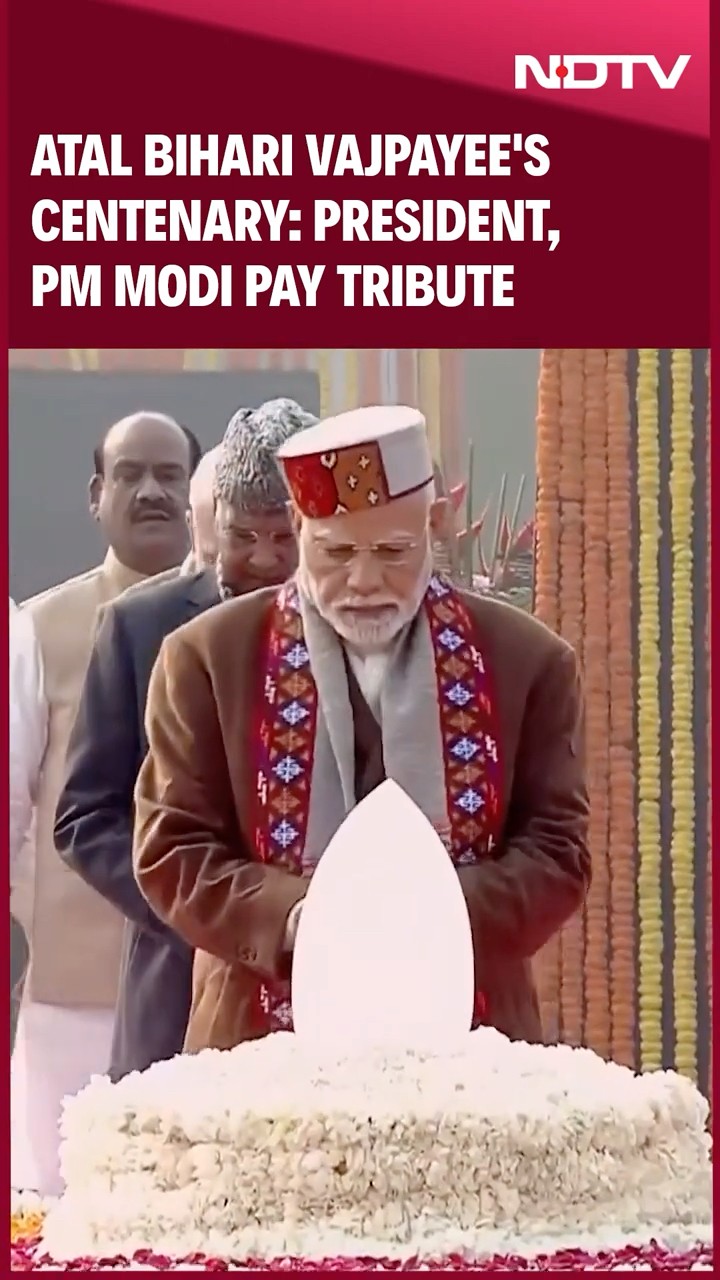 Atal Bihari Vajpayee | Remembering Bharat Ratna Vajpayee: Nation Pays Tribute To Atal ji