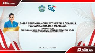 LIVE  - Lomba Senam Nangun Sat Kerthi Loka Bali