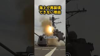 海上で再装填ができない理由