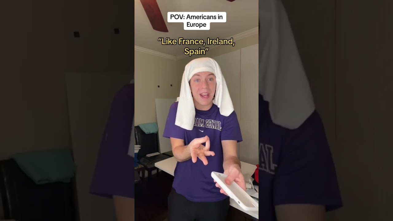 Американцы понятия не имеют, что находится в Европе😂😂 Источник: miriammullins_ на TikTok!