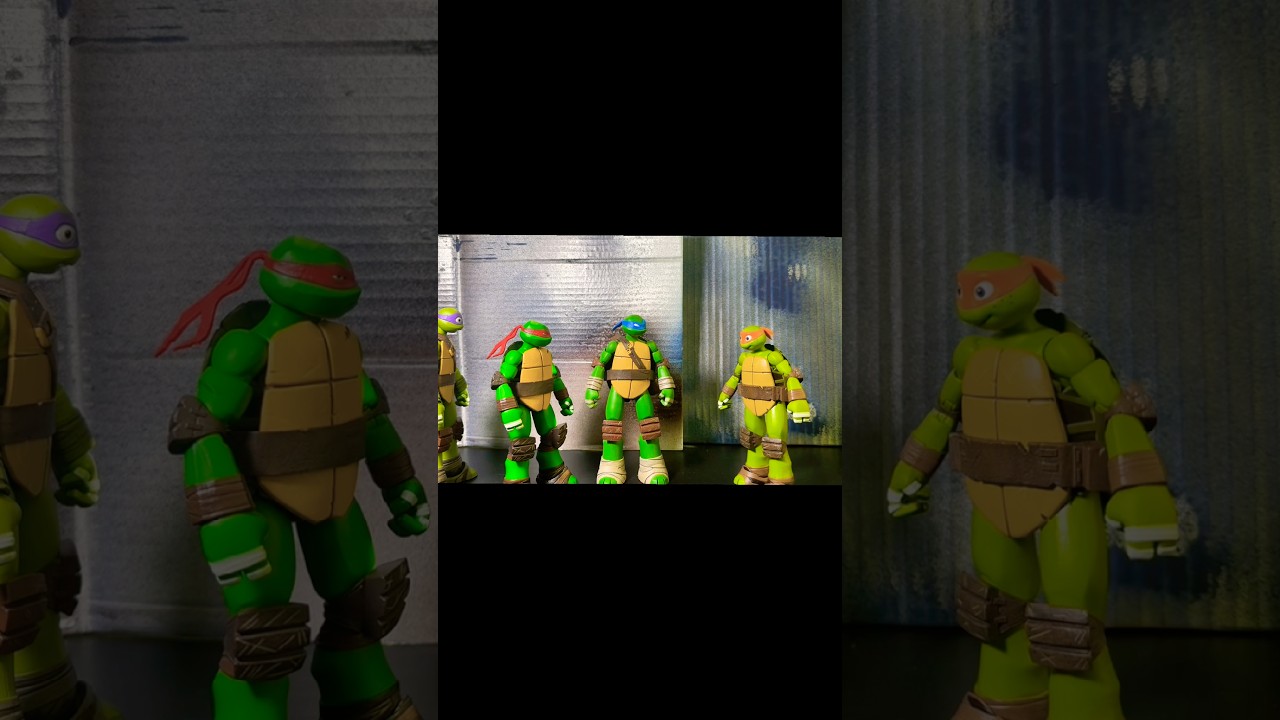 TMNT 2012 покадровая анимация