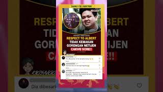 Netizen Akhirnya Respect ke Albert! Mental Baja, Nggak Kepancing Gorengan