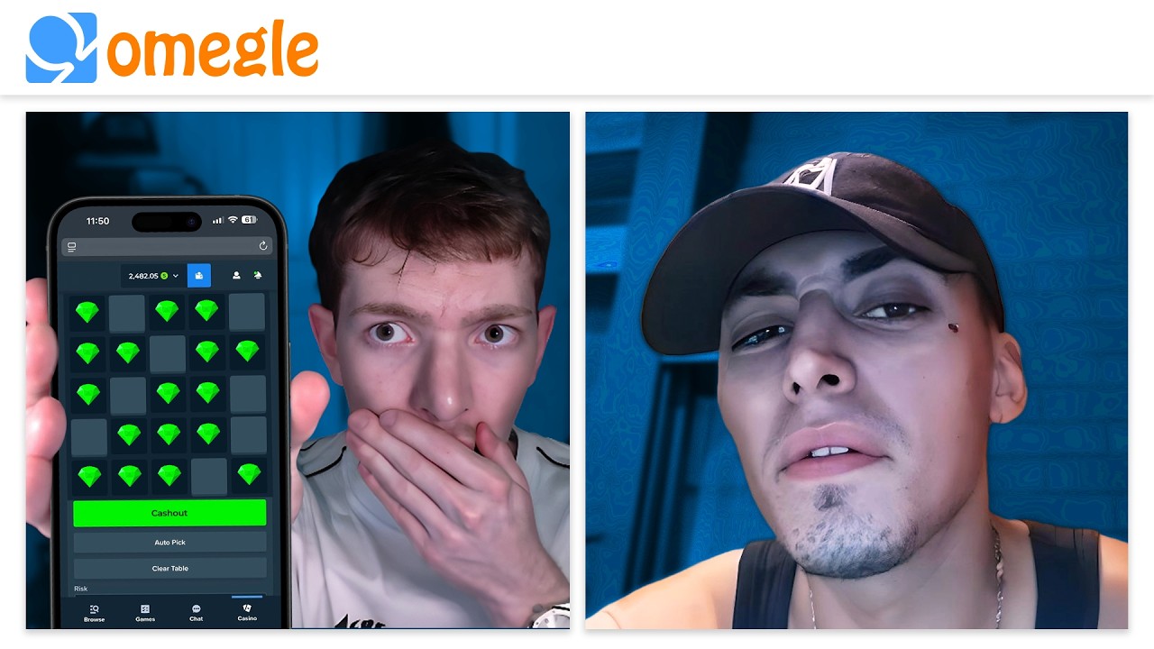 Strangers on Omegle Gamble My Balance & Keep Profit!