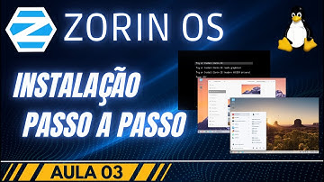 Instalação do Zorin OS passo a passo - A distribuição linux fácil de instalar | #zorinos