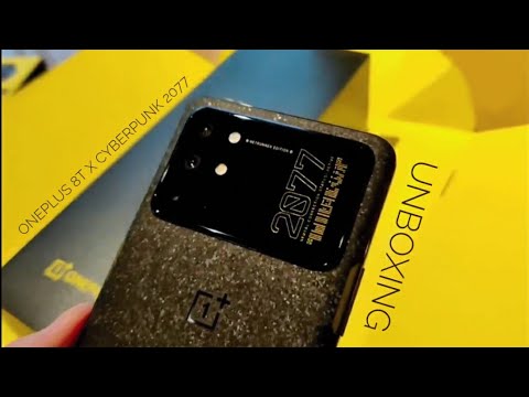 OnePlus 8T Cyberpunk 2077 Unboxing