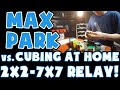 Max Park vs. Cubing at Home 2x2-7x7 Relay | Cubing at Home 4