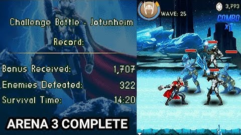 THOR THE DARK WORLD - Java Game (Arena 3 - Jotunheim)