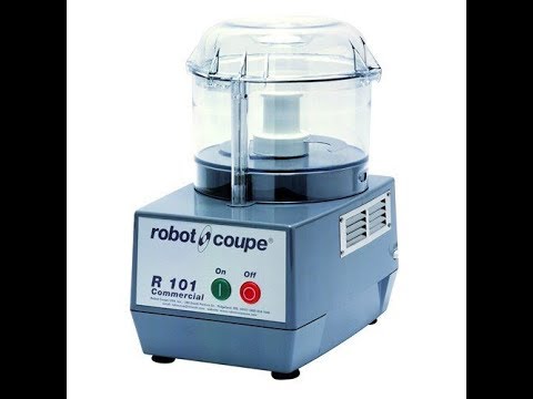 Robot Coupe R101 B CLR Commercial Food Processor with 2.5 Qt Clear Bowl