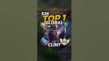 THANKS @emelfacts1239 75% Winrate Clint S35 Build! Mobile Legends #mobilelegends #mlbb #gaming