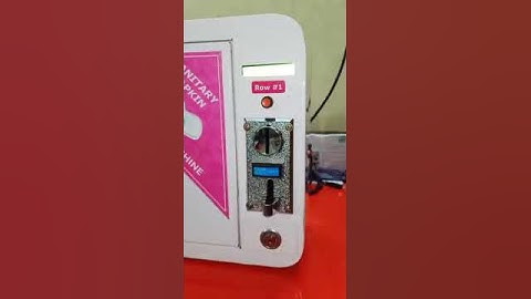 Sanitary Napkin vending machine