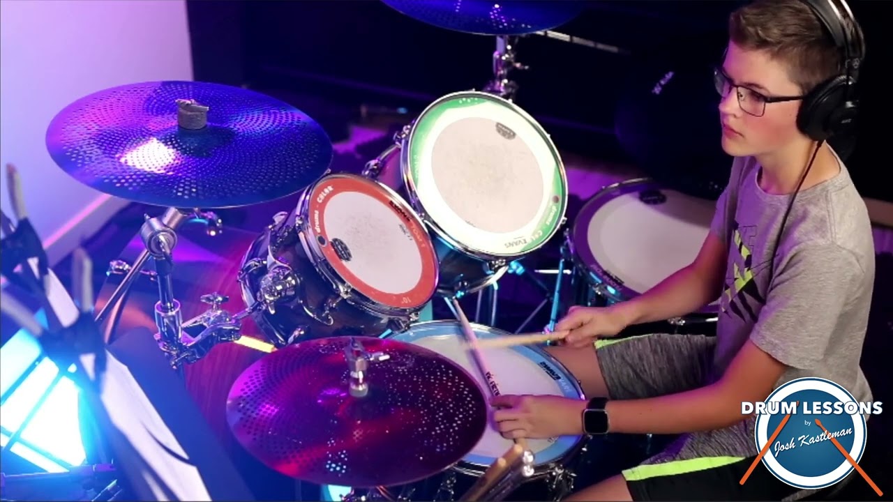 Caden Plays the Drums To More Than A Feeling with Drum Lessons Near Me In Tooele County