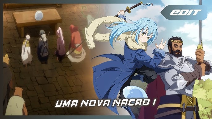 primeiro episódio de Tensei Shitara Slime Datta Ken 😍🫂 espero