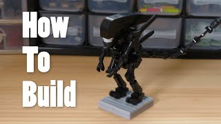 How To Build a Lego Alien / Xenomorph