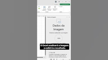 Importar dados de Imagens no Excel | #shorts