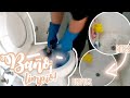 CÓMO LIMPIAR MI BAÑO? 🚽 LAVANDO Y ORGANIZANDO TODO! | Limpieza de verano | Sam Dess Vlogs