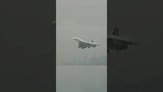British Airways Concorde Lands at Kai Tak!