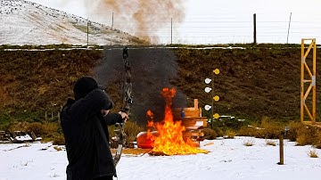 Fire Arrow Shootout – Which Fuel Makes the Hottest Flame?