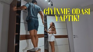 Sıfırdan Giyinme Odası Yaptık! Öncesi – Sonrası 🏡
