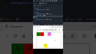 CSS Flex box align self and order