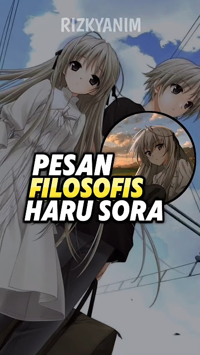 This is the Good Side of Haru and Sora😅 #animeshorts