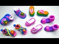 DIY How to Make Polymer Clay MiniatureCute Shoes | DIY Miniature Footwear. | The clay