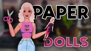 How To Make Paper Dolls For Beginners | Paper Doll Tutorial