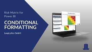 Conditional Formatting of Indicators - LeapLytics Risk Matrix for Power BI