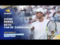 Zizou Bergs vs. Botic van de Zandschulp Condensed Match | 2026 US Open Round 3