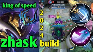Top Global Zhask 2024: Best Build, Gameplay Tutorial, and Magic Chess Tips & Tricks | Mobile Legends