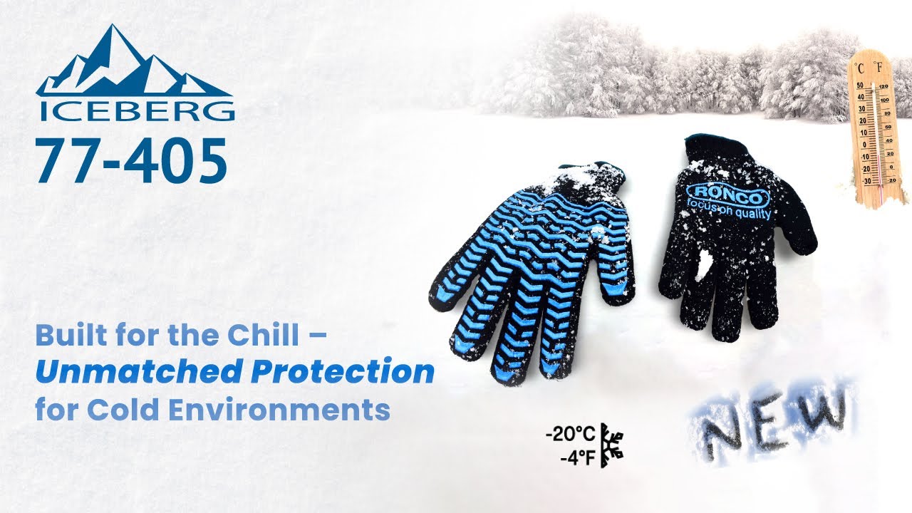 Iceberg™ 77-405 | Herringbone Style Acrylic Gloves