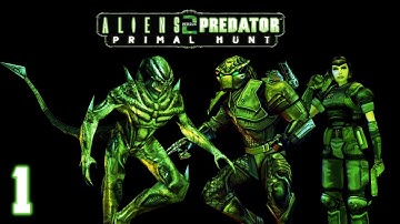 Aliens vs. Predator 2: Primal Hunt - Predator Walkthrough Part 1 - LV-1201