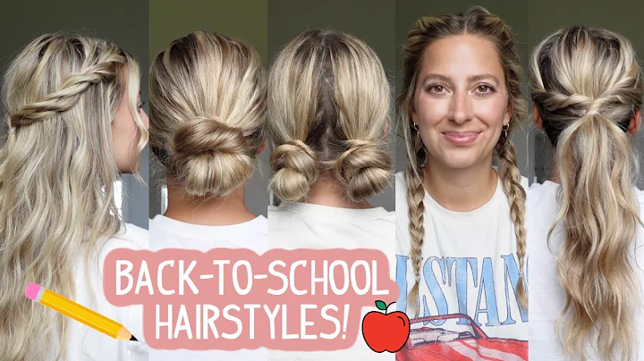 5 EASY & TRENDY BACK-TO-SCHOOL HAIRSTYLES 2025 | Short, Medium & Long Hairstyles | Simple Hairstyles