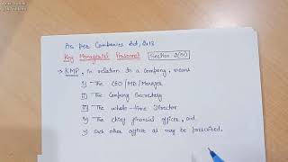 Key Managerial Personnel