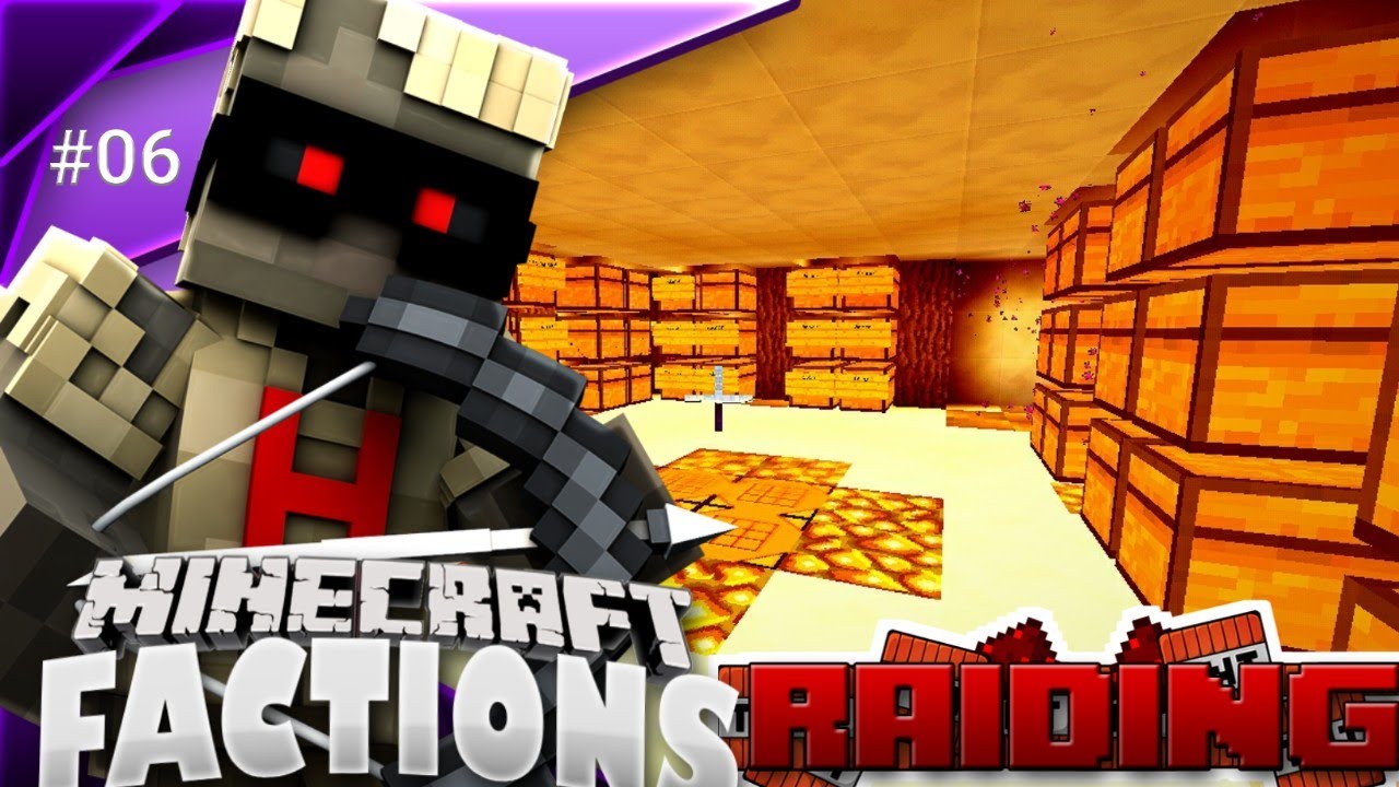 BEST iNSiDE RAiD EVER?!|Minecraft PE Factions Server Let's Play #6[MCPE FACTIONS]