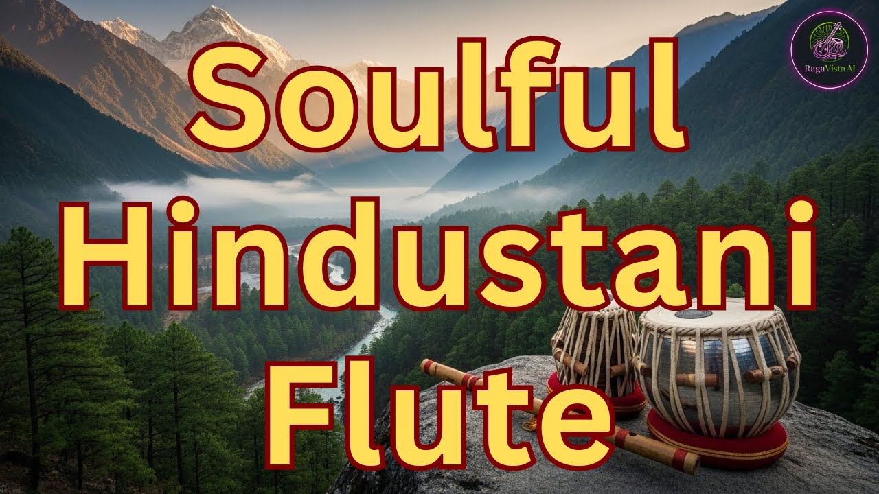 Soulful Hindustani Flute | Classical Instrumental with Tabla & Handpan
