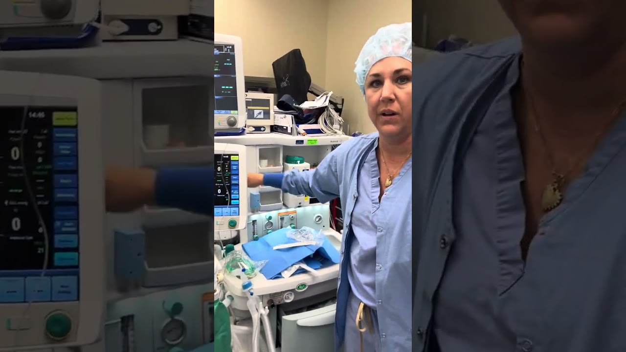 Anesthesia machine for moderate sedation 