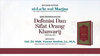 LIVE | DEFENISI DAN SIFAT ORANG KHAWARIJ