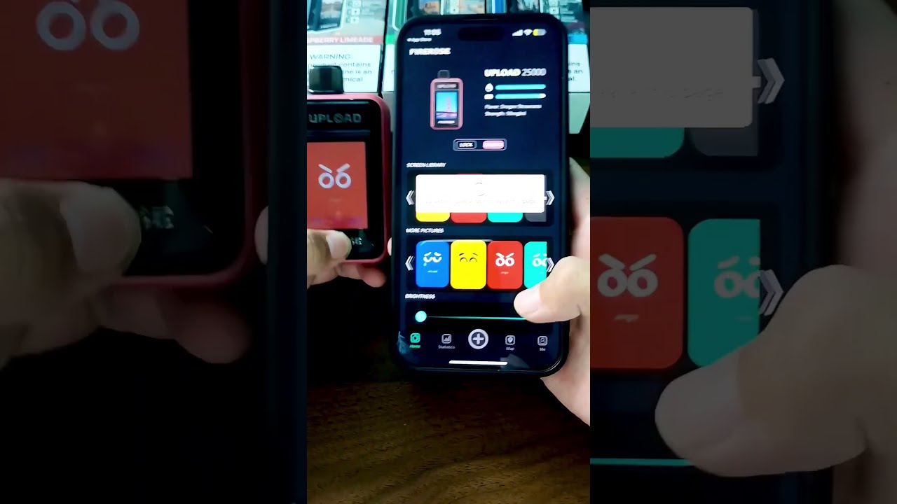 FIREROSE UPLOAD 25000 Puff: World First Disposable Vape with Replaceable Screen