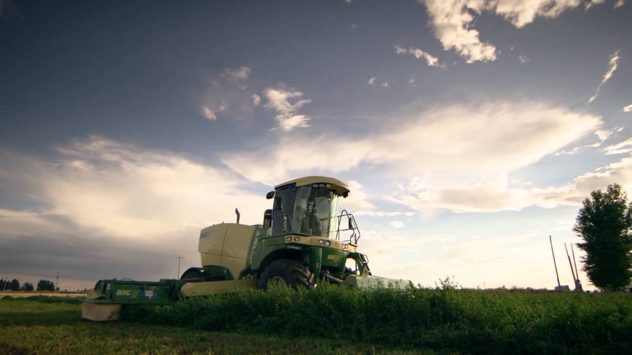 Krone BiG M 420 SelfPropelled Mower Conditioner (no voiceover) YouTube