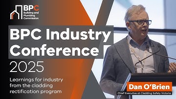 2025 BPC Industry Conference - Learnings for industry from the cladding rectification program