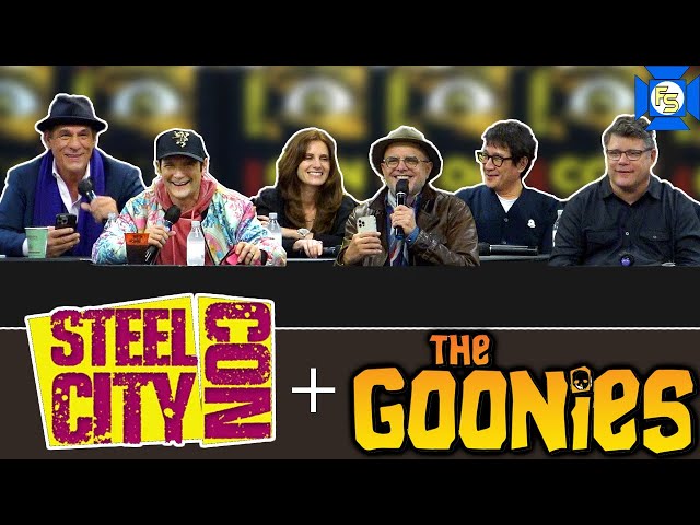 THE GOONIES Reunion Panel – Steel City Con December 2021 class=