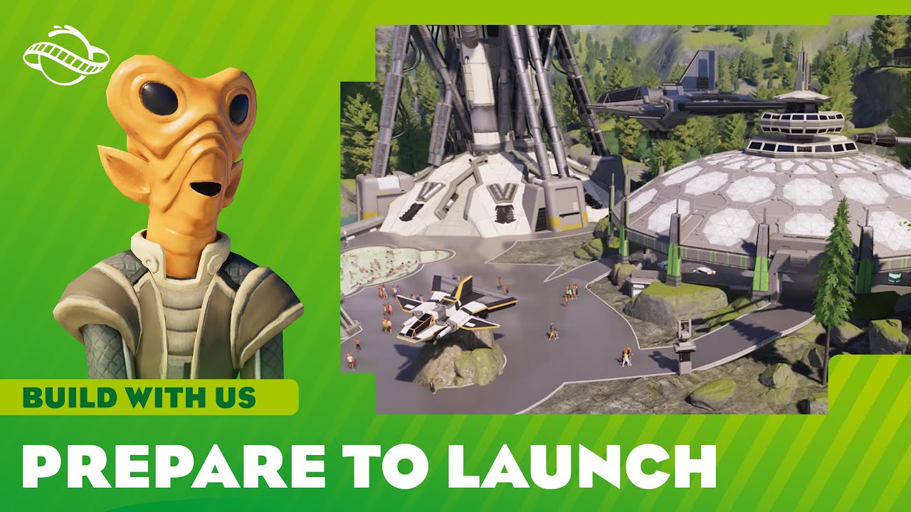 Build With Us in Planet Coaster 2: Sci-Fi Theme Park Longplay | ASMR | Relaxation