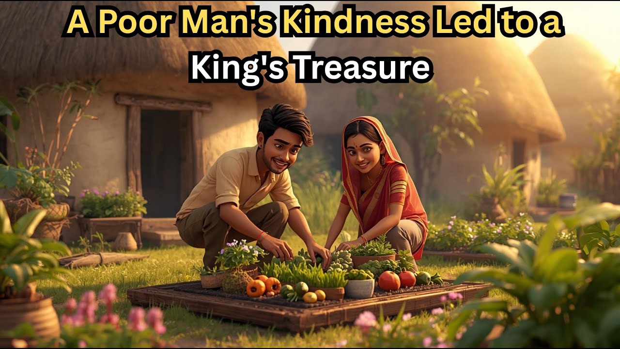 A Poor Man's Kindness Led to a King's Treasure | Motivational English Story | English stories