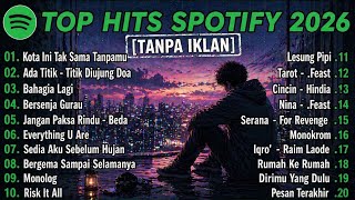 Lagu Spotify Terpopuler 2026  Lagu Galau U0026 Terbaru Indonesia 2026  Top Hits Spotify 2026 