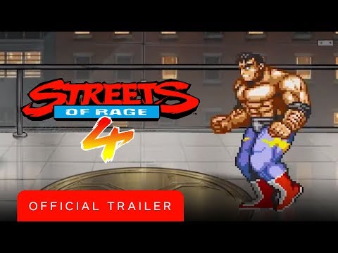 Streets of Rage 4 - Official Retro Reveal Trailer