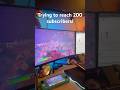 Trying to reach 200 subscribers! Playing #fortnite victory... I love how YouTube actually clipped it