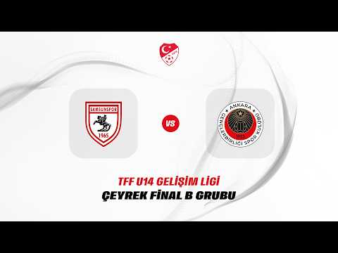 TFF Gelişim Ligi U14 Çeyrek Final Grup Müsabakası | Samsunspor - Natura Dünyası Gençlerbirliği — football video