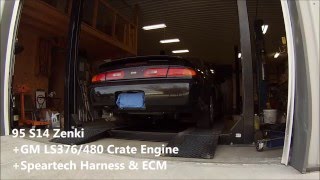 1995 Nissan 240Sx Ls3 V8 Swap - Hks Hi Power Start Up And Revs Lsx